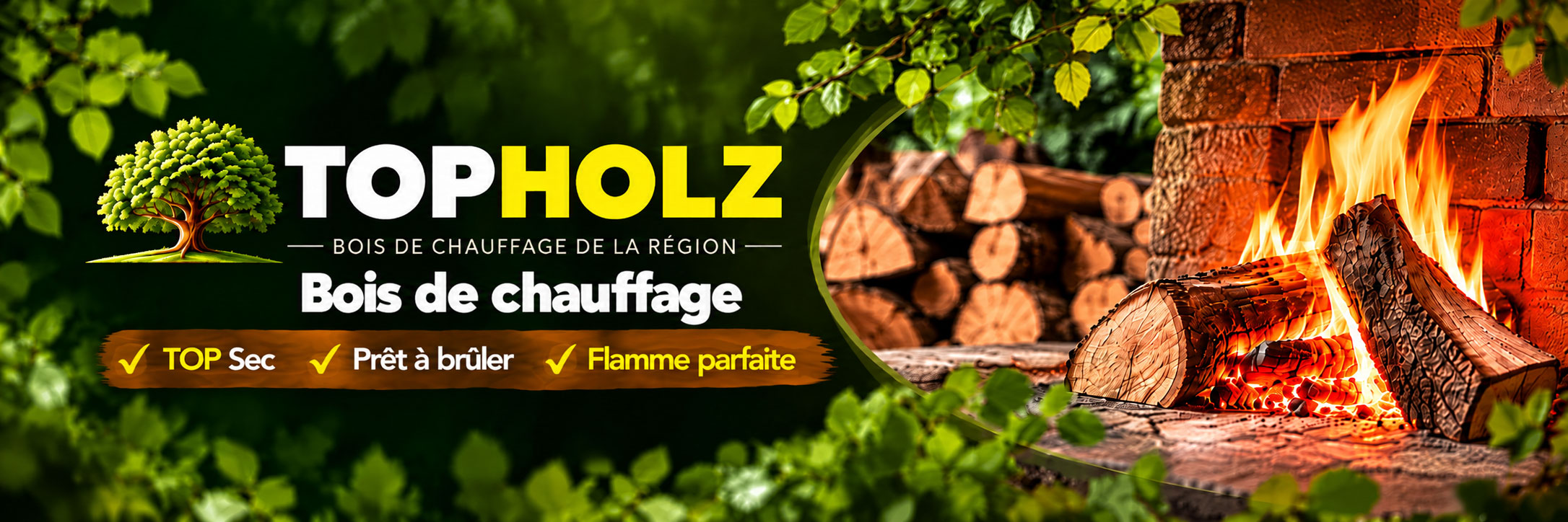Topholz - chambre séchée au bois de chauffage